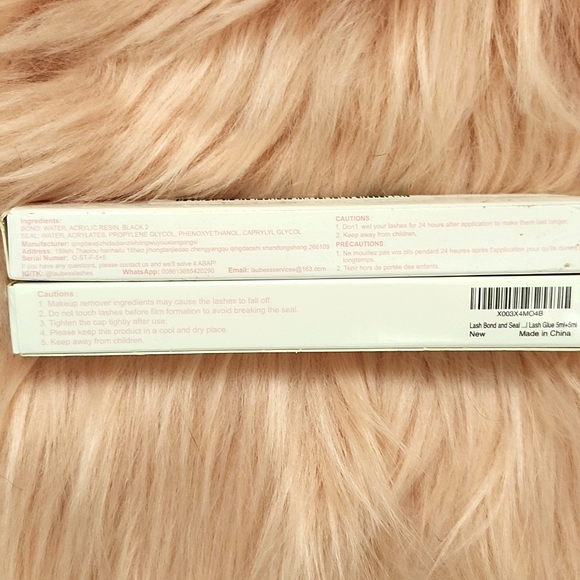BOGO!! LAUBESS LASH BOND & SEAL EYELASH GLUE-2CT - Picture 3 of 3
